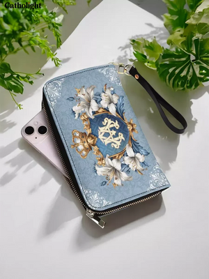 Catholight Sacred Devotion Leather Wallet Purse