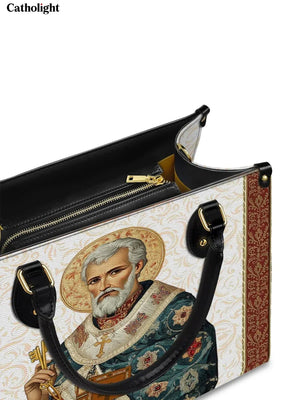 Catholight Saint Peter Reverence Leather Bag
