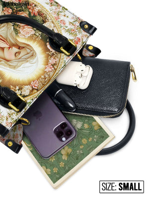 Catholight Virgin Mary's Grace Leather Bag