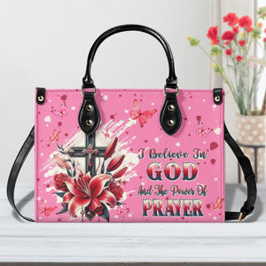 I Believe In God Leather Bag - Gifts For Jesus Lovers 05acxd210425