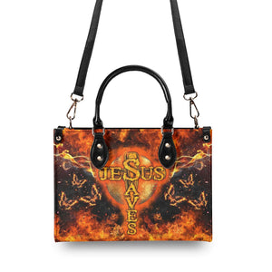 Jesus Saves Leather Bag 01acxn160425