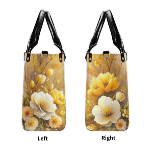 When God Steps In Miracles Happen Leather Bag - Gifts For Jesus Lovers 01acxn210425