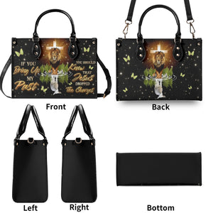 If You Bring Up My Past Leather Bag - Gifts For Jesus Lovers 05acxn220425