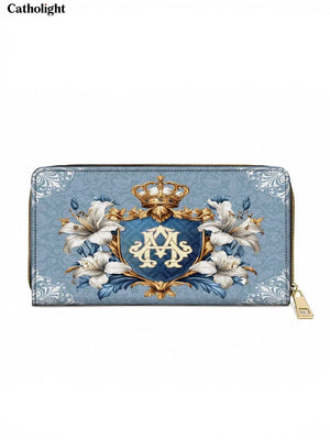 Catholight Sacred Devotion Leather Wallet Purse