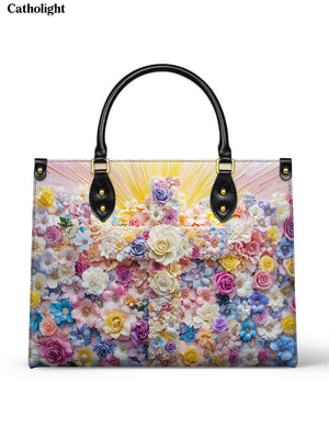 Catholight Floral Resurrection Leather Bag