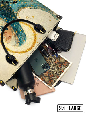 Catholight Divine Mother’s Embrace Leather Bag