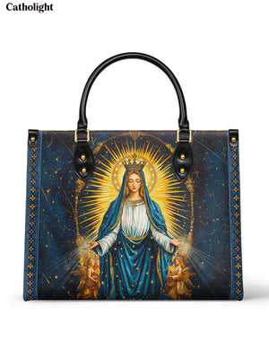 Catholight Celestial Devotion Leather Bag