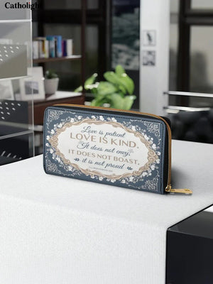 Catholight Corinthian Elegance Leather Wallet Purse