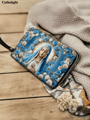 Catholight Heavenly Grace - Leather Wallet Purse