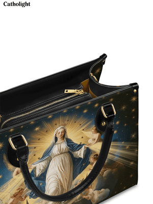 Catholight The Queen of Heaven Leather Bag