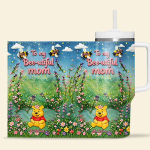 Bee-utiful Mom 40oz Tumbler - Personalized Gifts For Mother 02tymg040326