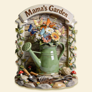Grandma's Garden Acrylic Plaque - Personalized Gifts For Mom and Grandma 05tymg050326-Homacus