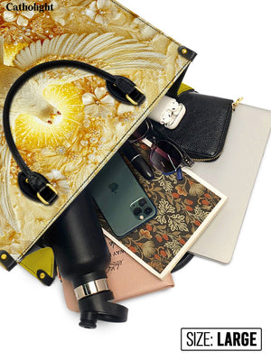 Catholight Wings of Serenity Leather Bag