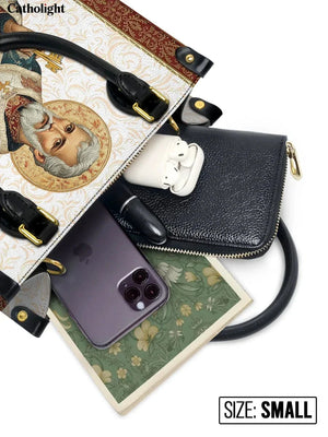 Catholight Saint Peter Reverence Leather Bag