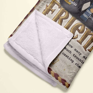 Besties Blanket - Personalized Gifts For Friends Blanket 05TOTI221025