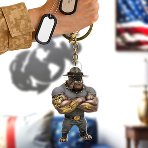 Military Keychain - Personalized Gifts For Veteran 04naqn300725