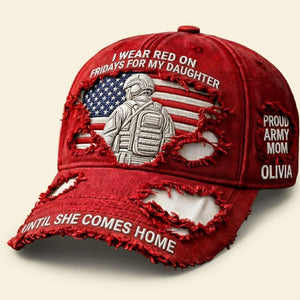 Proud Military Mom Classic Cap - Personalized Gifts For Mom 01TGTI280326