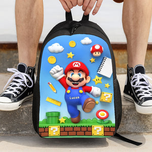Cute Character School Bag - Personalized Gifts For Kids 05toti040825