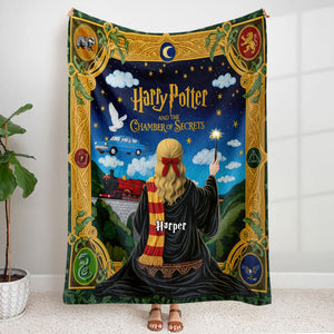 Wizard Blanket - Personalized Gifts For Magic Lovers 02nati040625
