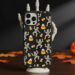 Slightly Subtle Halloween Skeleton Phone Case 05qhti230825