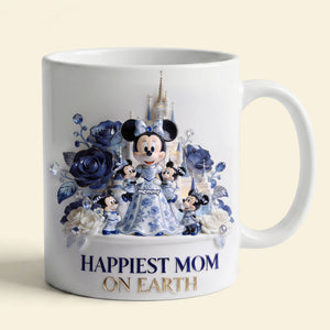 Happiest Mom Fairytale Coffee Mug - Personalized Gifts For Mom 01PGTI150426