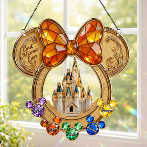 Lovely Suncatcher - Personalized Gifts For Grandma and Mother 04toti100226