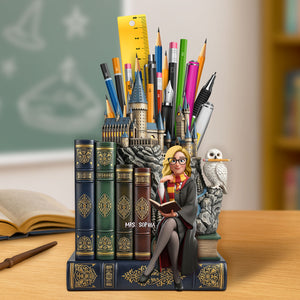 Magic Teacher Pen Holder - Personalized Gifts For Teacher 04nati230725