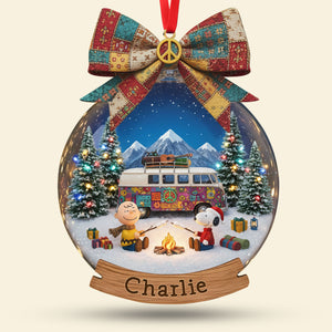 Cute Camping Ornament - Personalized Gifts For Camping Lovers 02hyti031025