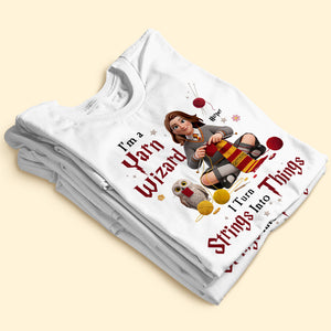 Charming Knitting Girl Shirt - Personalized Gifts For Knitting Lovers 02nati300725