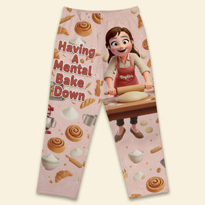 Baker Girl Pajama Pants - Personalized Gift For Baking Lover Pajama Pant 05NATI130126