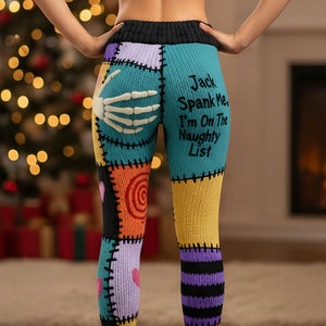 Funny Couple Leggings - Personalized Gifts For Her Leggings 03NATI141125