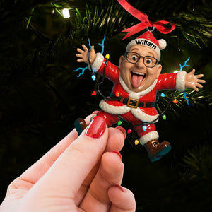 Funny Christmas Ornament - Custom Photo Gifts For Loved Ones 06huti260825