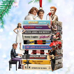 New Wave Geek Acrylic Ornament, Personalized Gift For Gen X and Gen Y 03QHTI031125