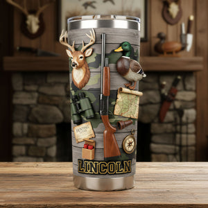 Hunting Lover 20oz Tumbler - Personalized Gifts For Hunter Tumbler 05KITI261225