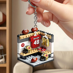 Sport Lover Keychain - Personalized Gifts For Sport Fans Keychain 01HUTI290126