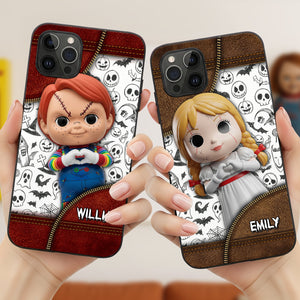 Horror Character Phone Case - Personalized Gifts For Horror Lovers 02pgti030925