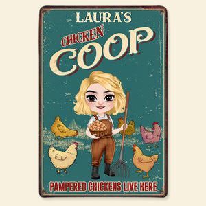 Custom Chicken Coop Signs – Personalized Vintage Signs 03nati140325-Homacus