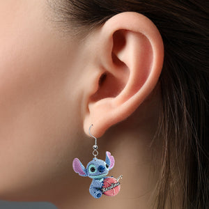 Cartoon Crochet Earrings - Personalized Gifts For Crochet Lovers 02namg140725-Homacus