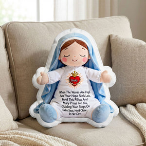 Virgin Maria Pillow - Personalized Gifts For Christian Pillow 02NATI221225