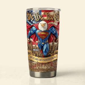 Fearless Eagle Guardians Tumbler - Personalized Gifts 02tyti060326