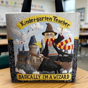 Magical Teacher Tote Bag, Personalized Gifts For Teacher 03qhti240725