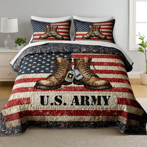 Veteran Quilt Bedding Set - Personalized Gifts For Veteran 05ohti230725