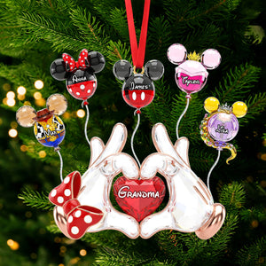 Fairytale Balloon Grandma Ornament - Personalized Gifts For Grandma 02ohti240925