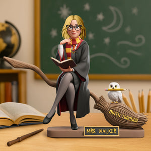 Magic Teacher Plaque - Personalized Gifts For Teachers 03nati270625