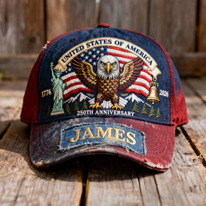 Proud Eagle Classic Cap - Personalized Gifts For Patriots 04qhti280126