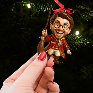 Funny Fantasy Ornament - Custom Photo Gifts For Fantasy Novel Fans 04huti260825