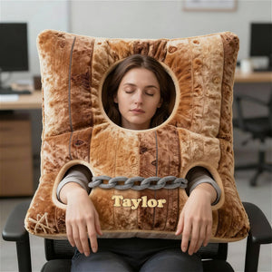 Office Worker Fun Pillory Pillow, Personalized Gifts For Coworker 02qhti131225