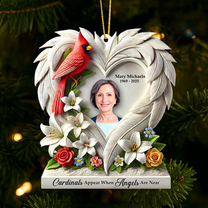 Memorial Heaven Ornament - Custom Photo Gifts For Loved Ones 02huti090925
