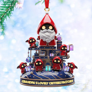 Grandpa's Factory Ornament Personalized Christmas Gifts 08PATI151125