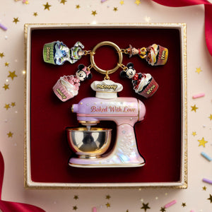 Baking Mom Acrylic Tag Keychain - Personalized Gifts For Mom 03PGTI280326
